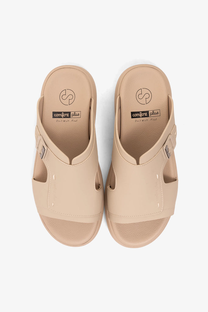 Comfort Plus Men's Ultra Elevate Arabic Sandals Sand MSDGBCPTD102 - Sole Therapy