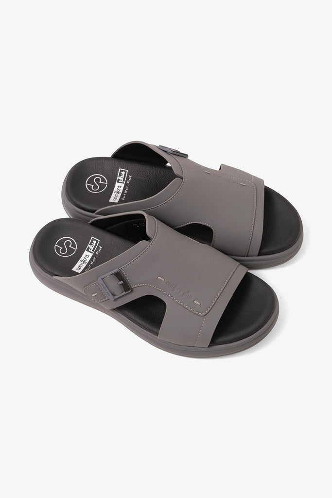 Comfort Plus Men's Ultra Elevate Sandals Grey MSDGBCPTD102 - Sole Therapy