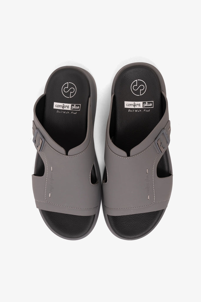 Comfort Plus Men's Ultra Elevate Sandals Grey MSDGBCPTD102 - Sole Therapy