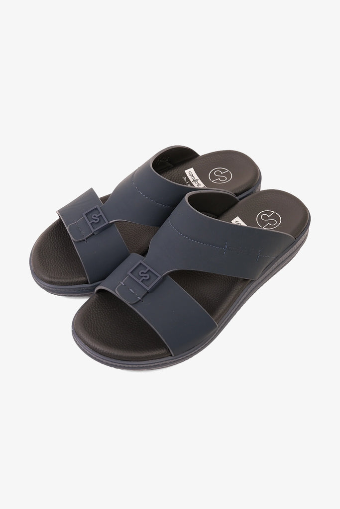 Comfort Plus Men's Zen Balance Arabic Sandals Navy MSDGBCPRS102 - Sole Therapy