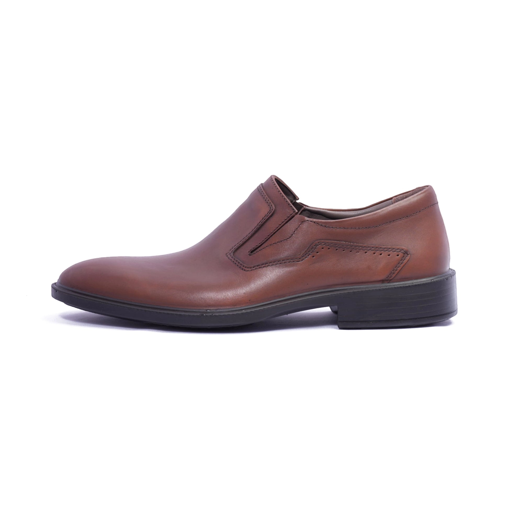 Comfort Plus Stylish Leather Loafers Moccasin Tan - Sole Therapy