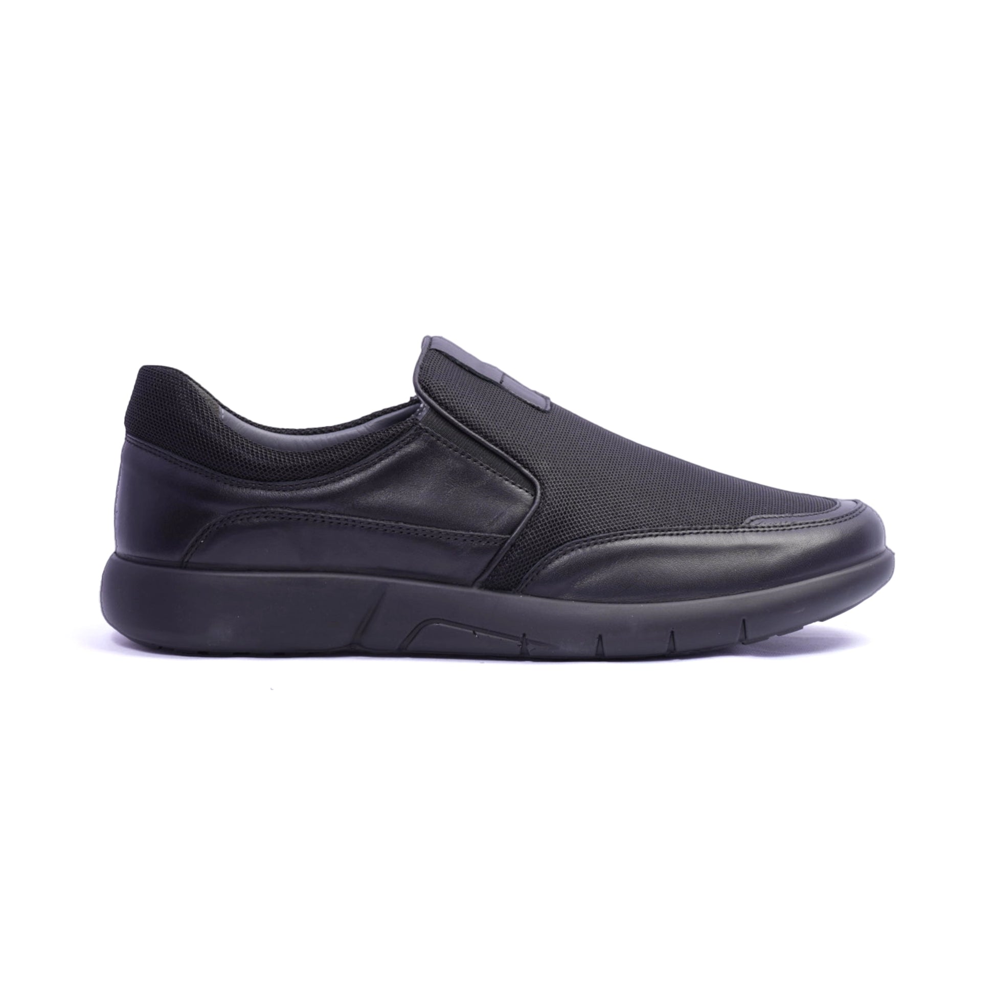 Comfort Plus Stylish Slip-On Sneakers Black - Sole Therapy