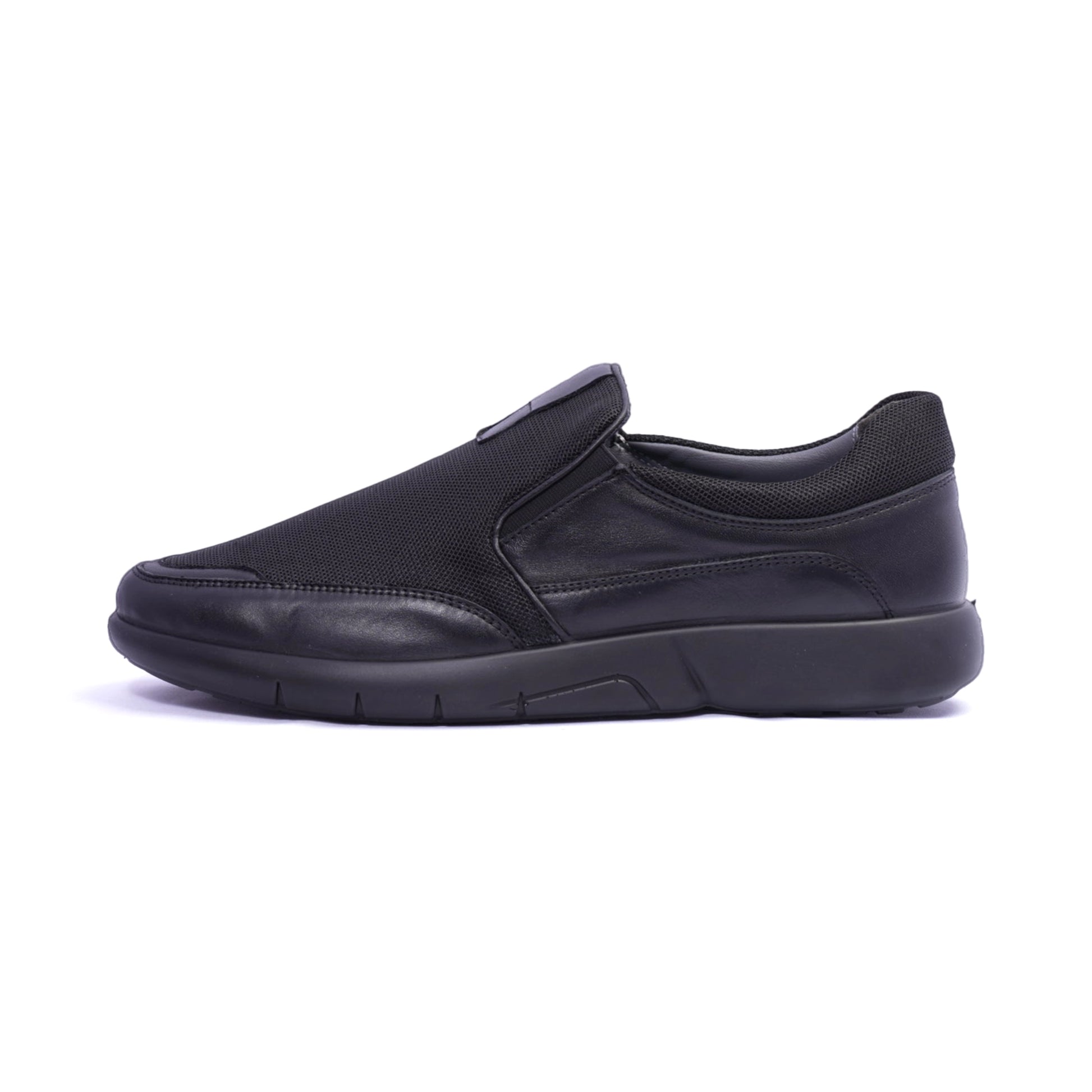 Comfort Plus Stylish Slip-On Sneakers Black - Sole Therapy