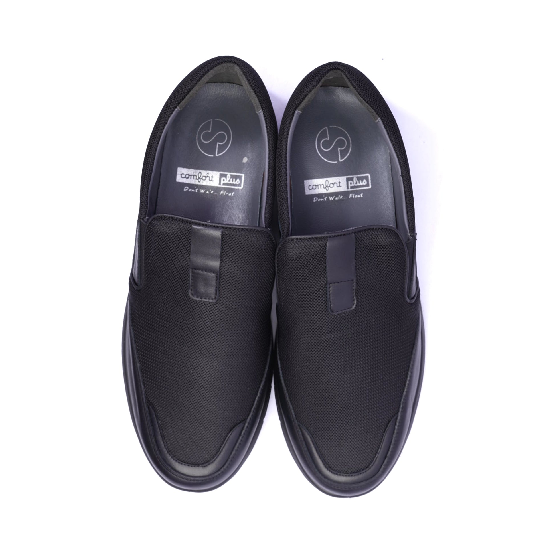 Comfort Plus Stylish Slip-On Sneakers Black - Sole Therapy