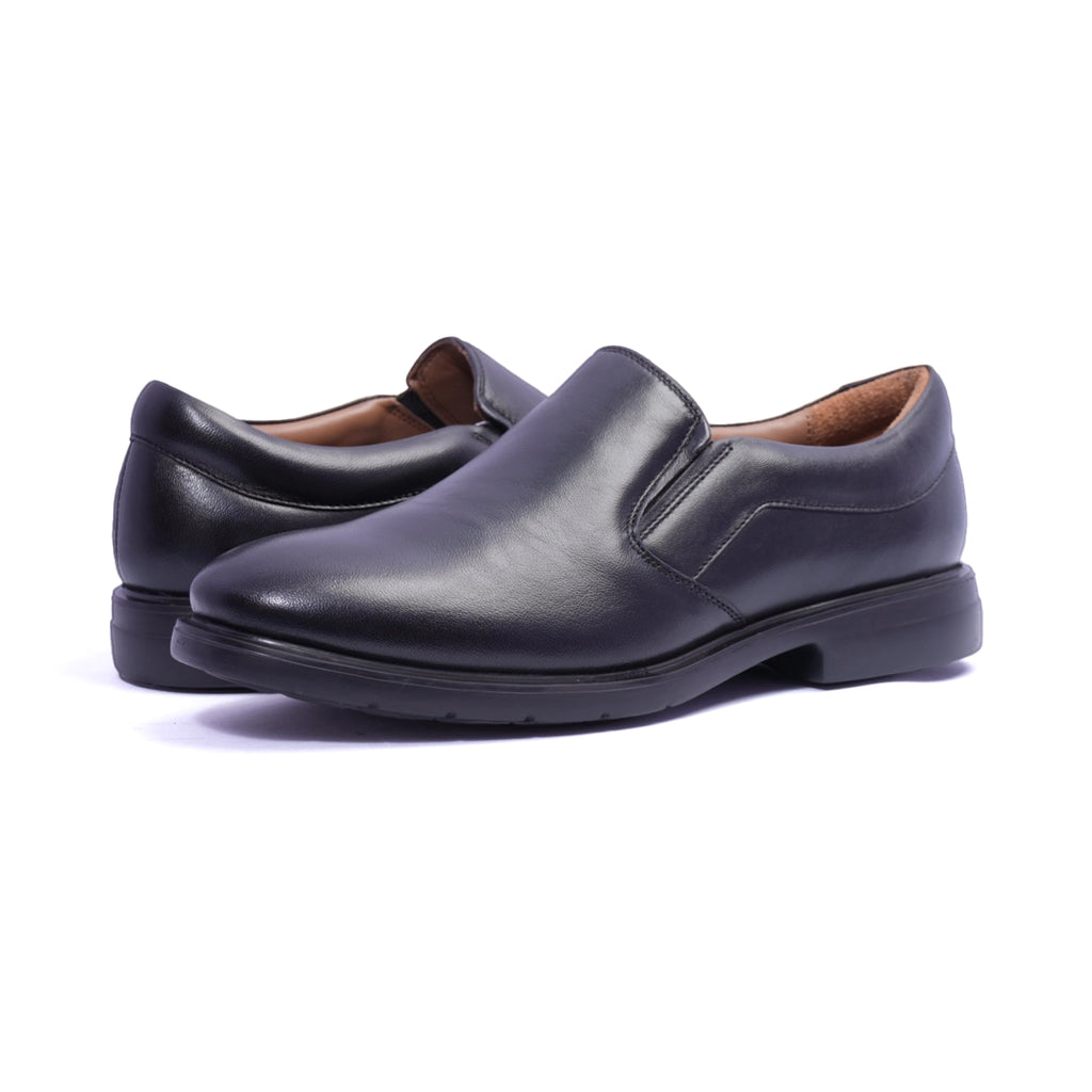 Comfort Plus Timeless Men's Leather Shoes Black - Sole Therapy