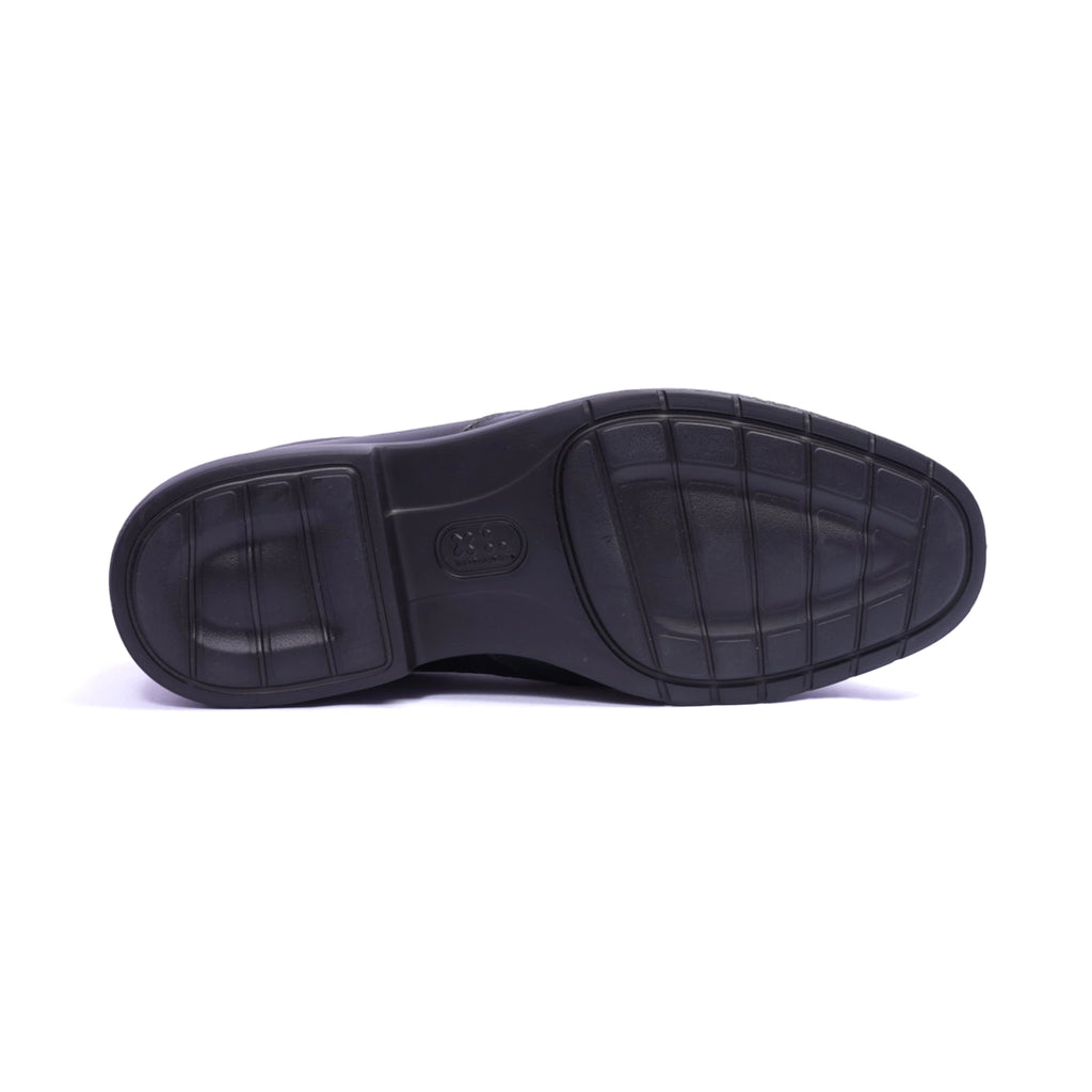 Comfort Plus Timeless Men's Leather Shoes Black - Sole Therapy
