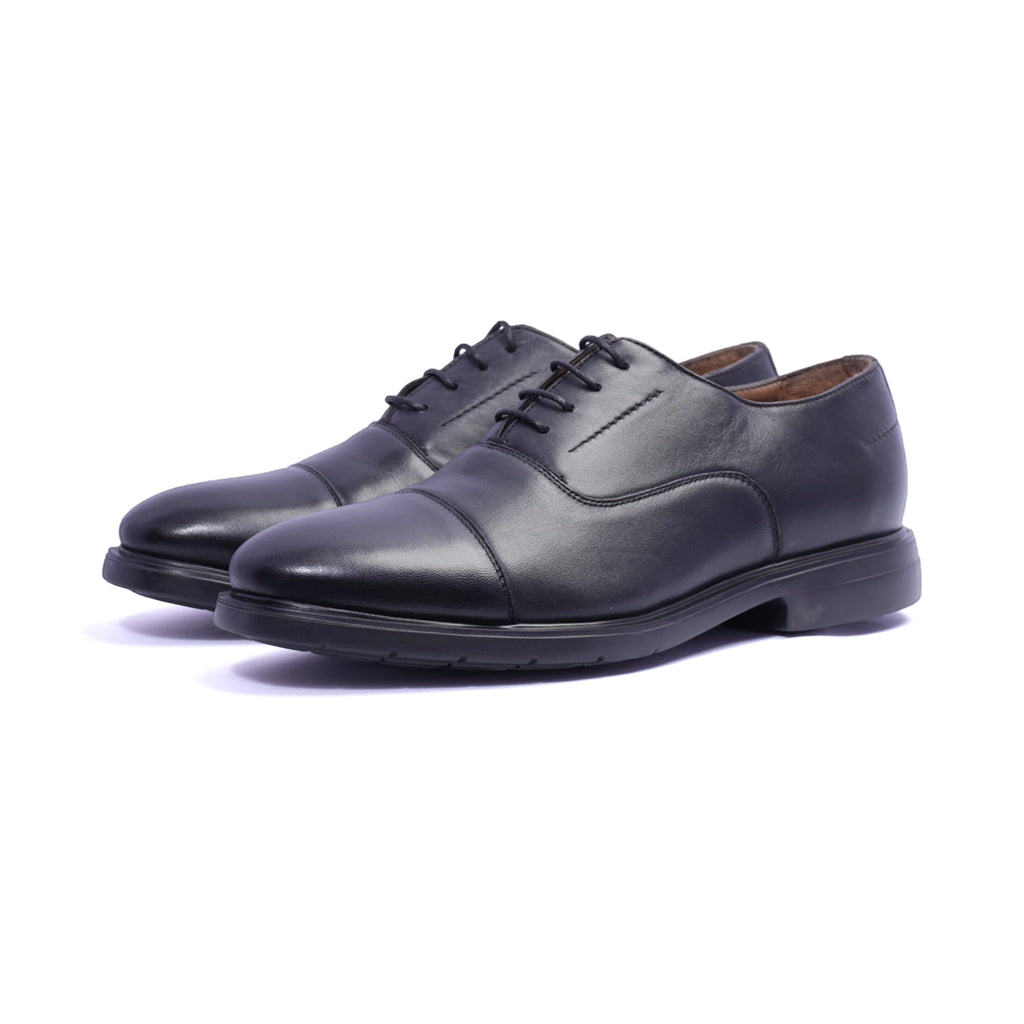 Comfort Plus Versatile Oxford Shoes Black - Sole Therapy