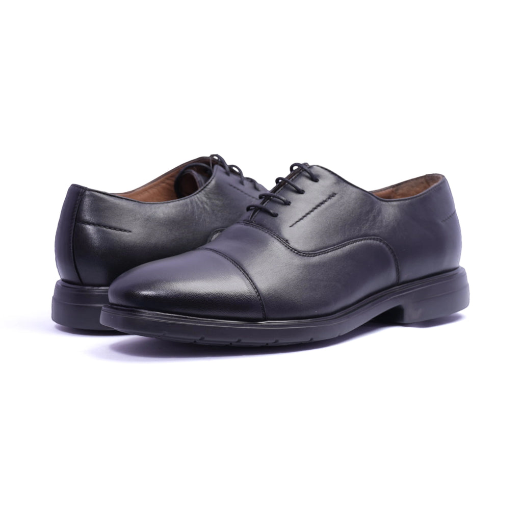 Comfort Plus Versatile Oxford Shoes Black - Sole Therapy