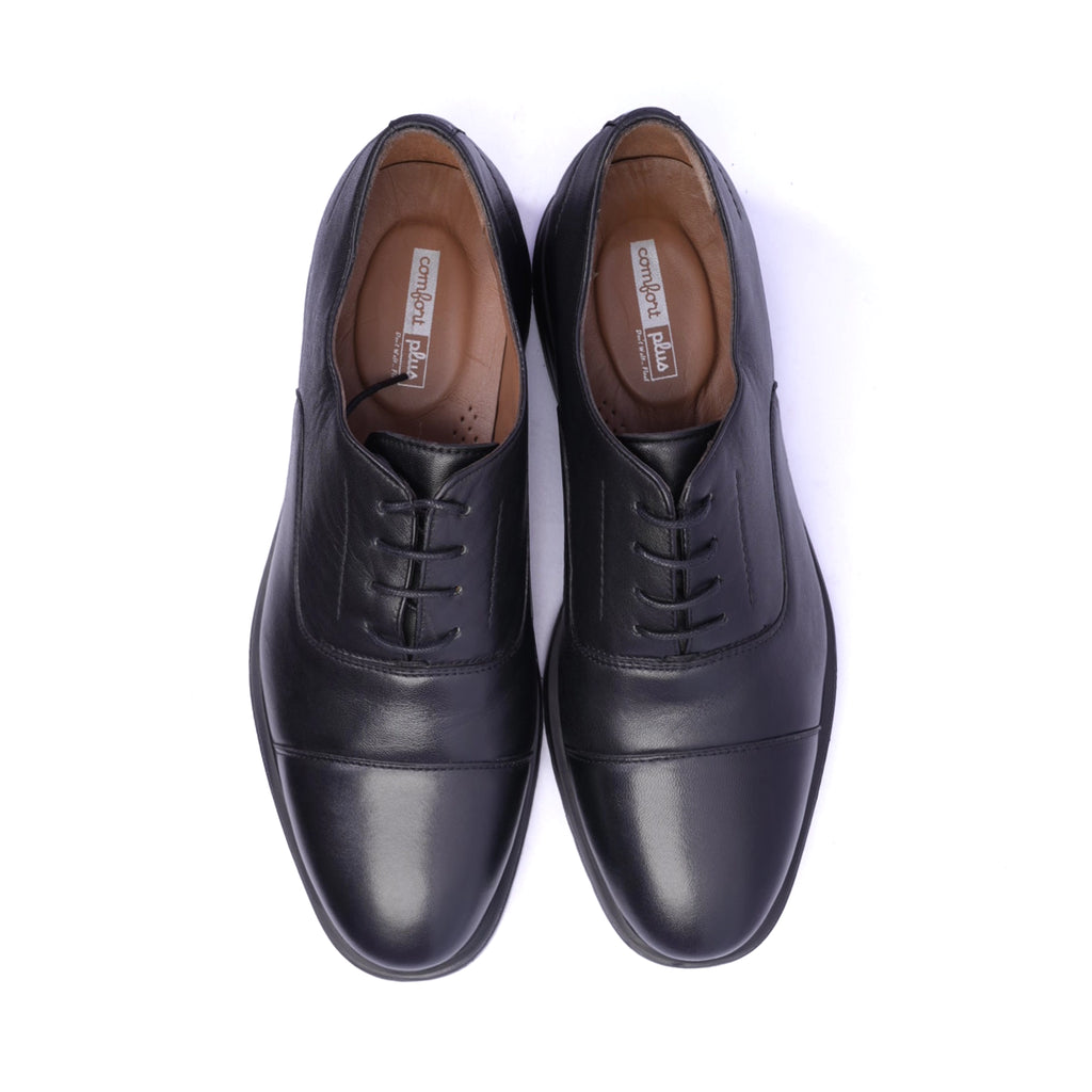 Comfort Plus Versatile Oxford Shoes Black - Sole Therapy