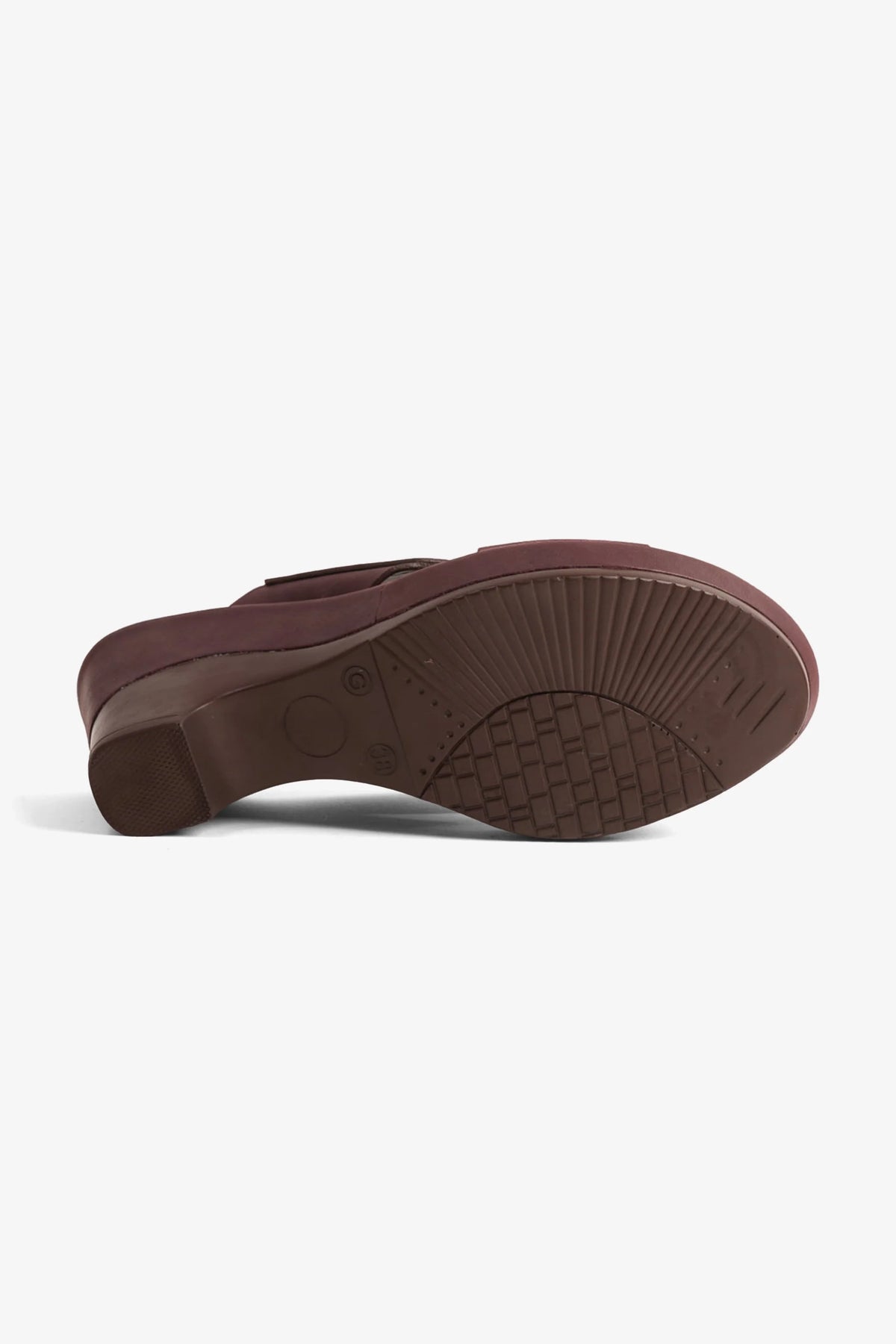 Comfort Plus Women's Cross-Strap Slide Sandals Brown LSDCP9108 - Sole Therapy