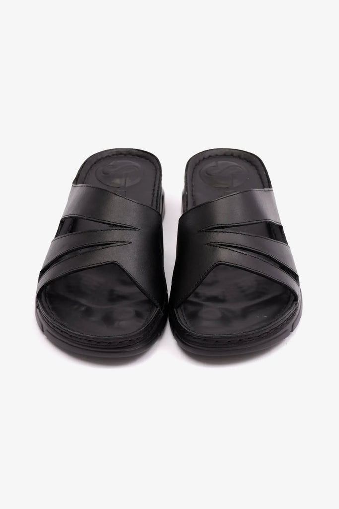 Comfort Plus Women's Flexible Outsole Arabic Sandals Black LSDCP611 - Sole Therapy