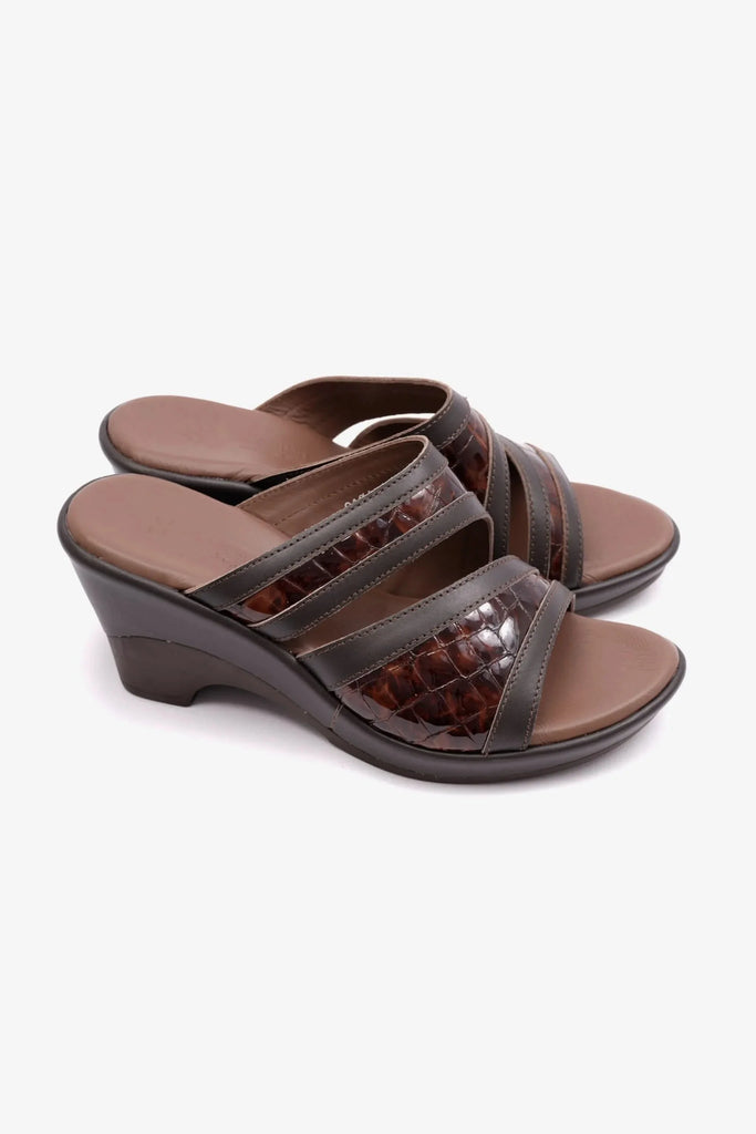 Comfort Plus Women's Sandals Brown 9104 - Sole Therapy