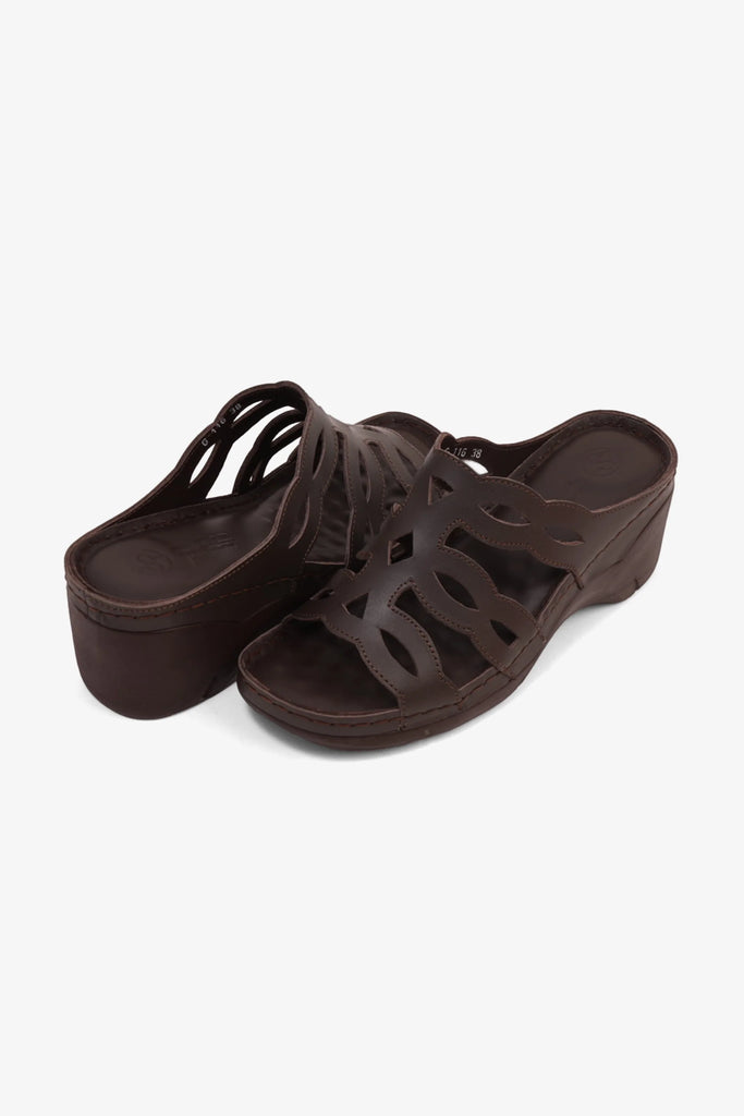 Comfort Plus Women's Sandals Brown GG116 - Sole Therapy