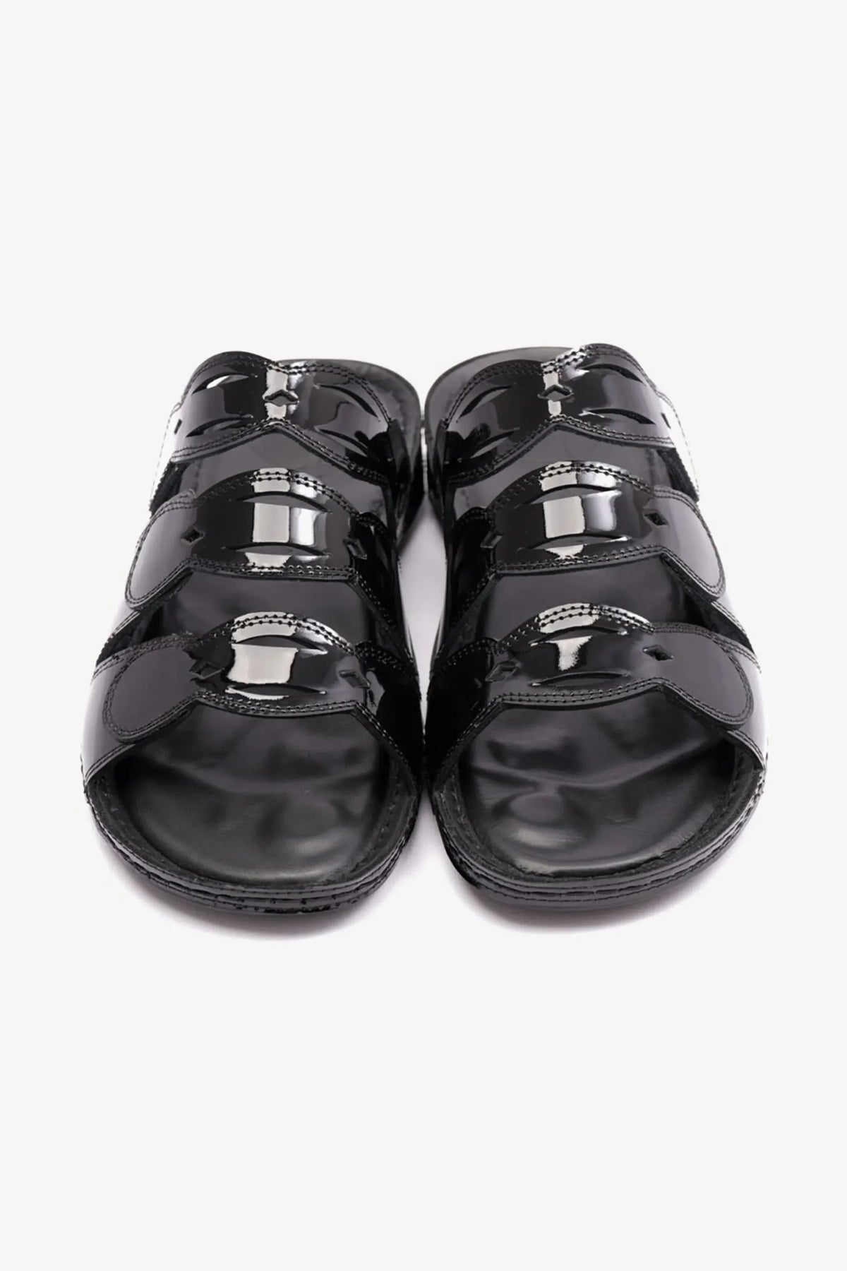 Comfort Plus Women's Soft Footbed Arabic Sandals Black LSDCP725 - Sole Therapy