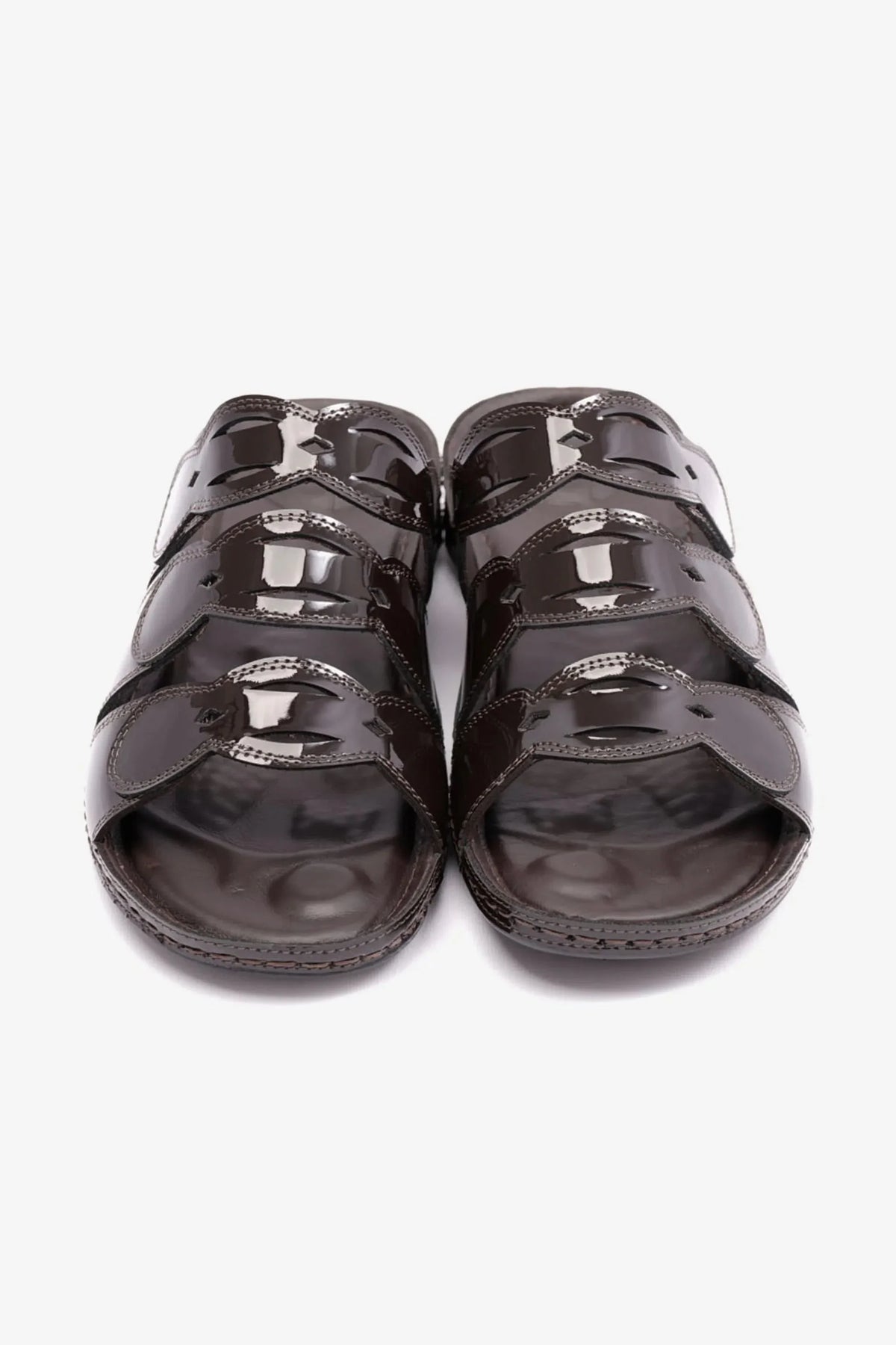 Comfort Plus Women's Soft Footbed Sandals Brown LSDCP725 - Sole Therapy