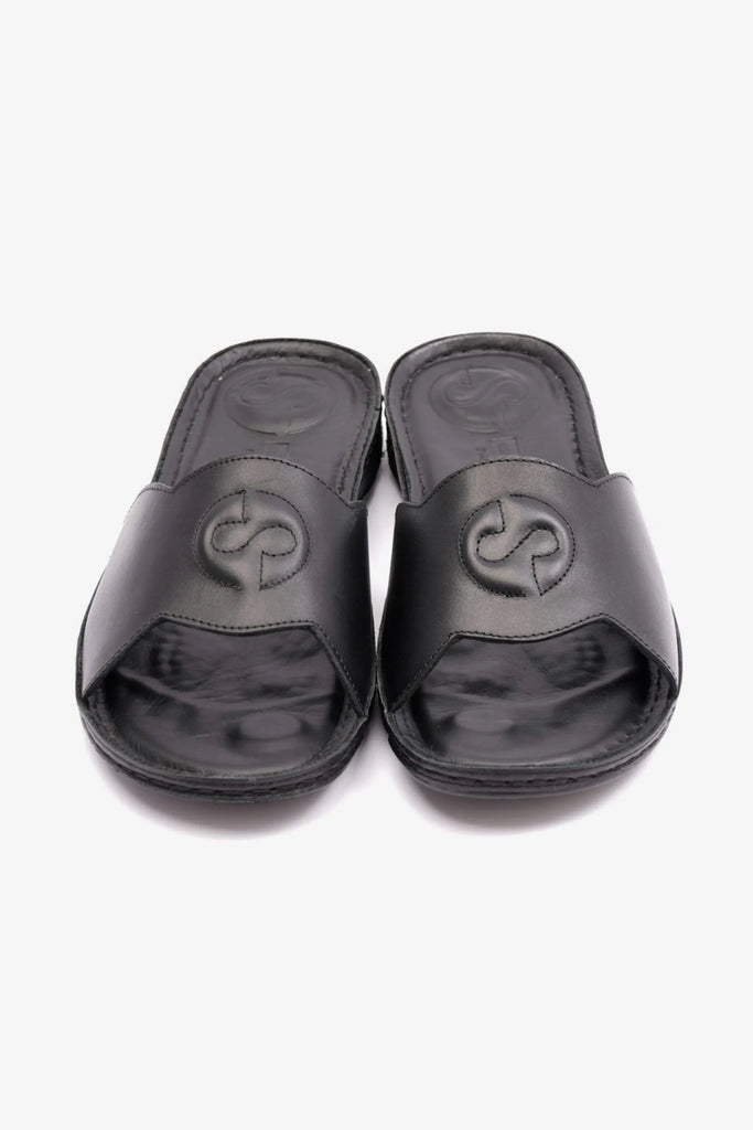 Comfort Plus Women's Ultra Massage Point Sandals Black LSDCP726 - Sole Therapy