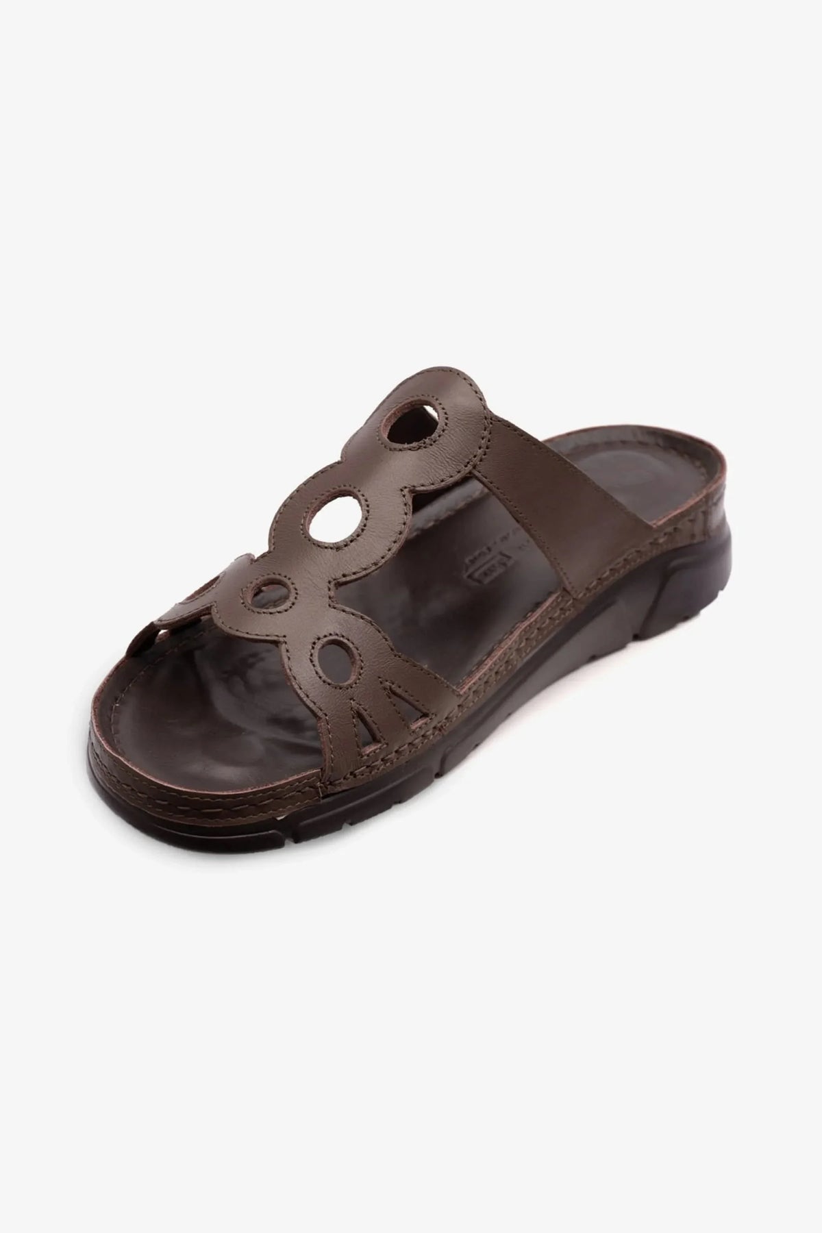 Comfort Plus Women's Ultra Massage Point Sandals Brown LSDCP606 - Sole Therapy
