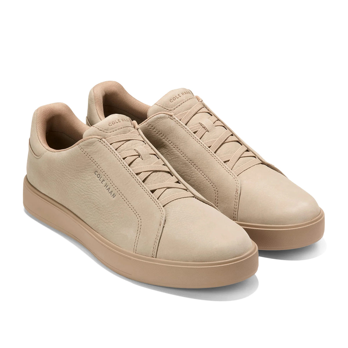 COLE HAAN MENS GRANDPRO LUXE SLIP BROWN