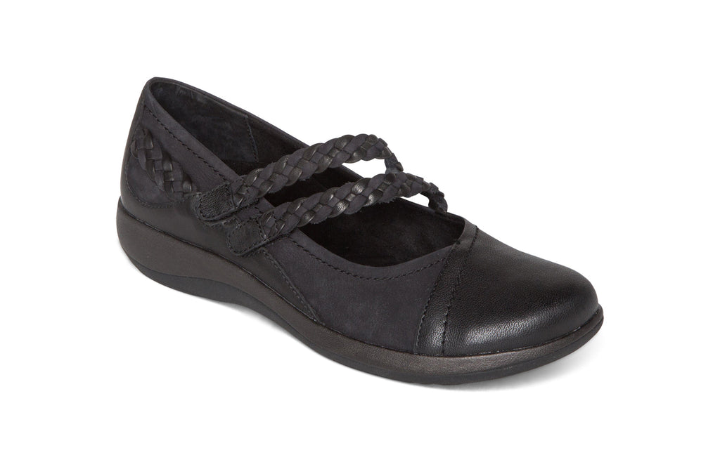 Annie Mary Jane Shoes - Black