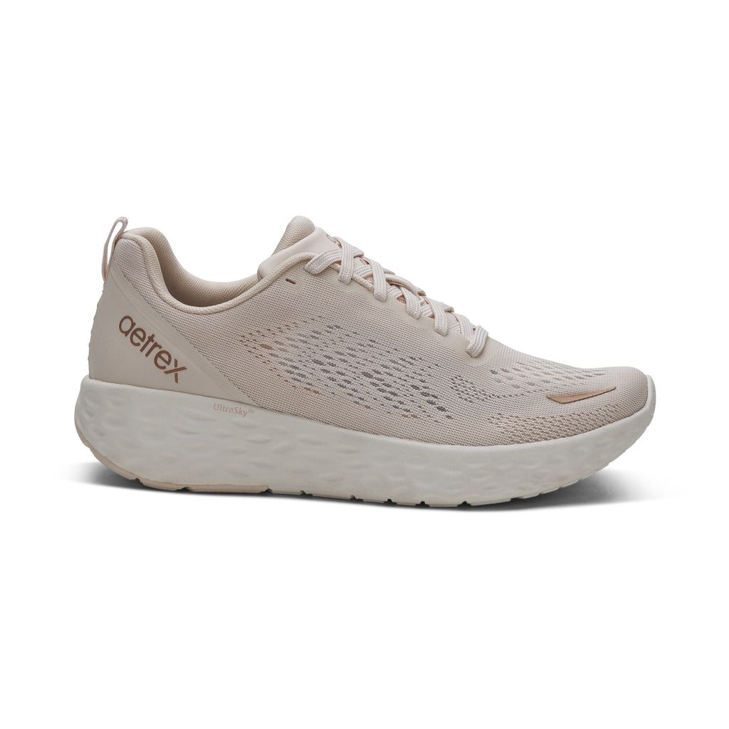 Danika Arch Support Sneaker Ivory - Sole Therapy