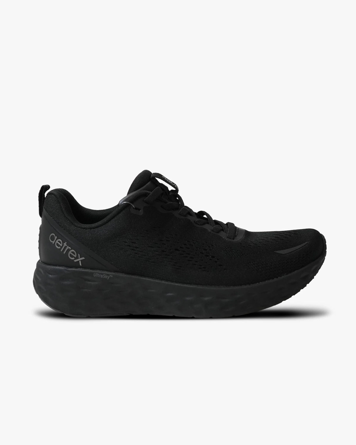 Danika Elastic Laces Sneaker Black/Black - Sole Therapy