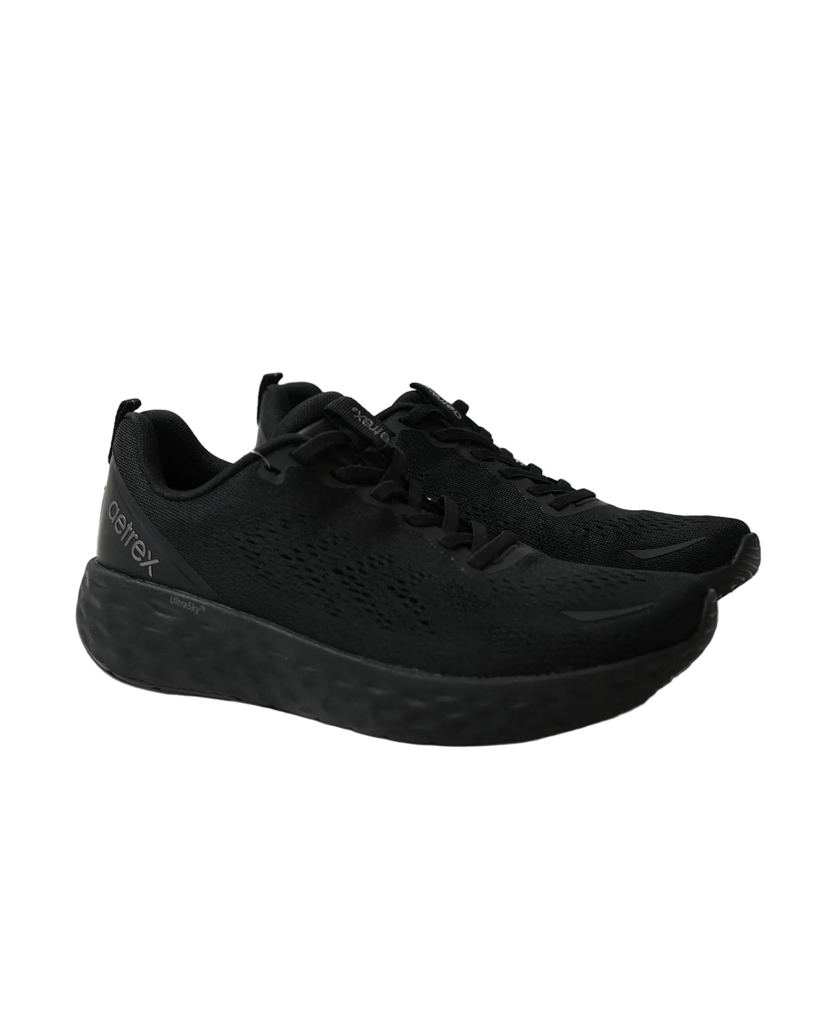 Danika Elastic Laces Sneaker Black/Black - Sole Therapy