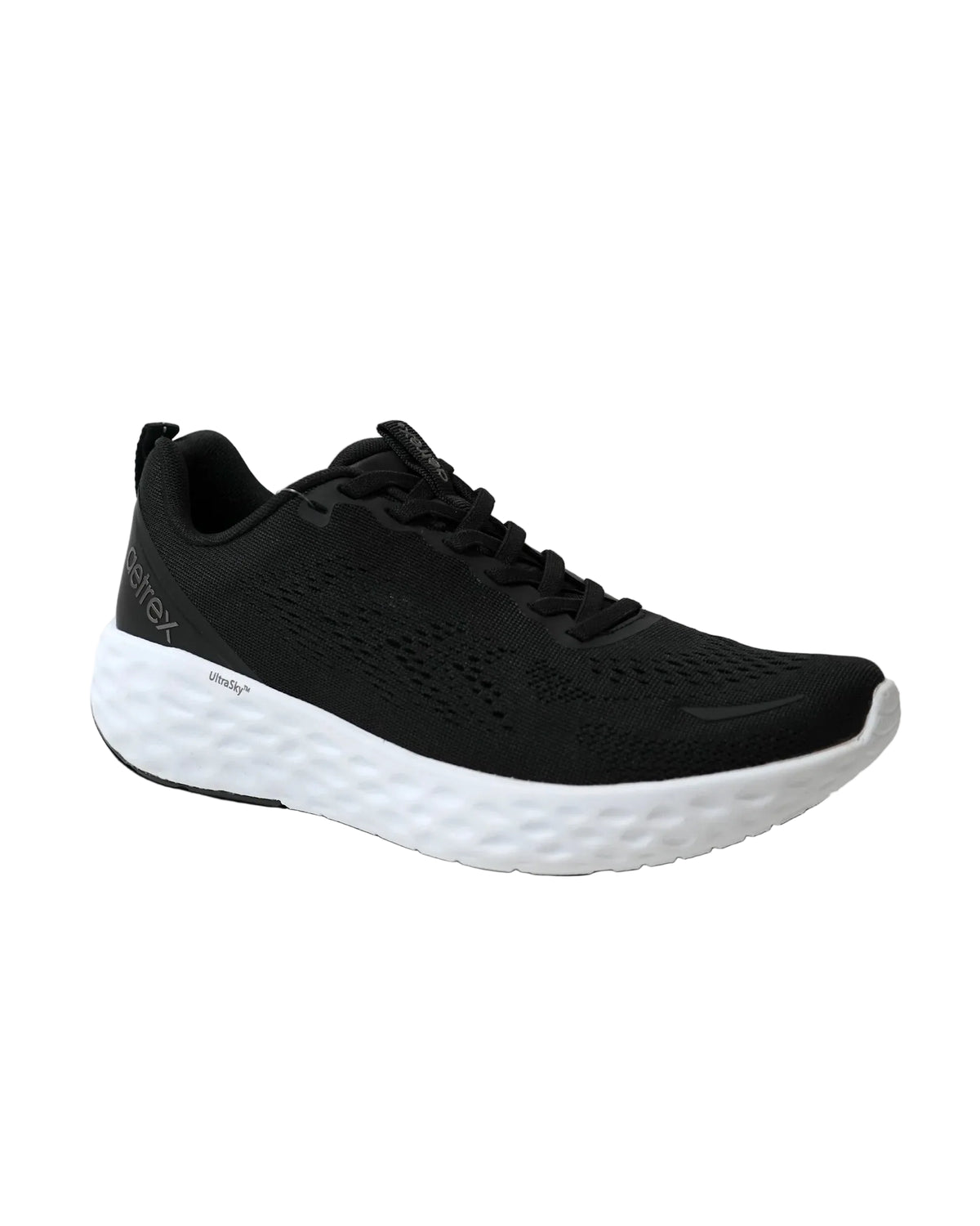 Danika Elastic Laces Sneaker Black - Sole Therapy