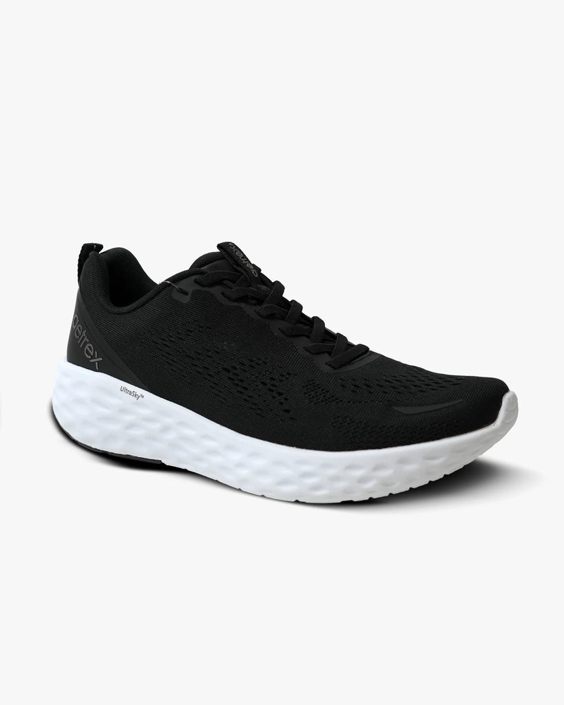 Danika Elastic Laces Sneaker Black - Sole Therapy