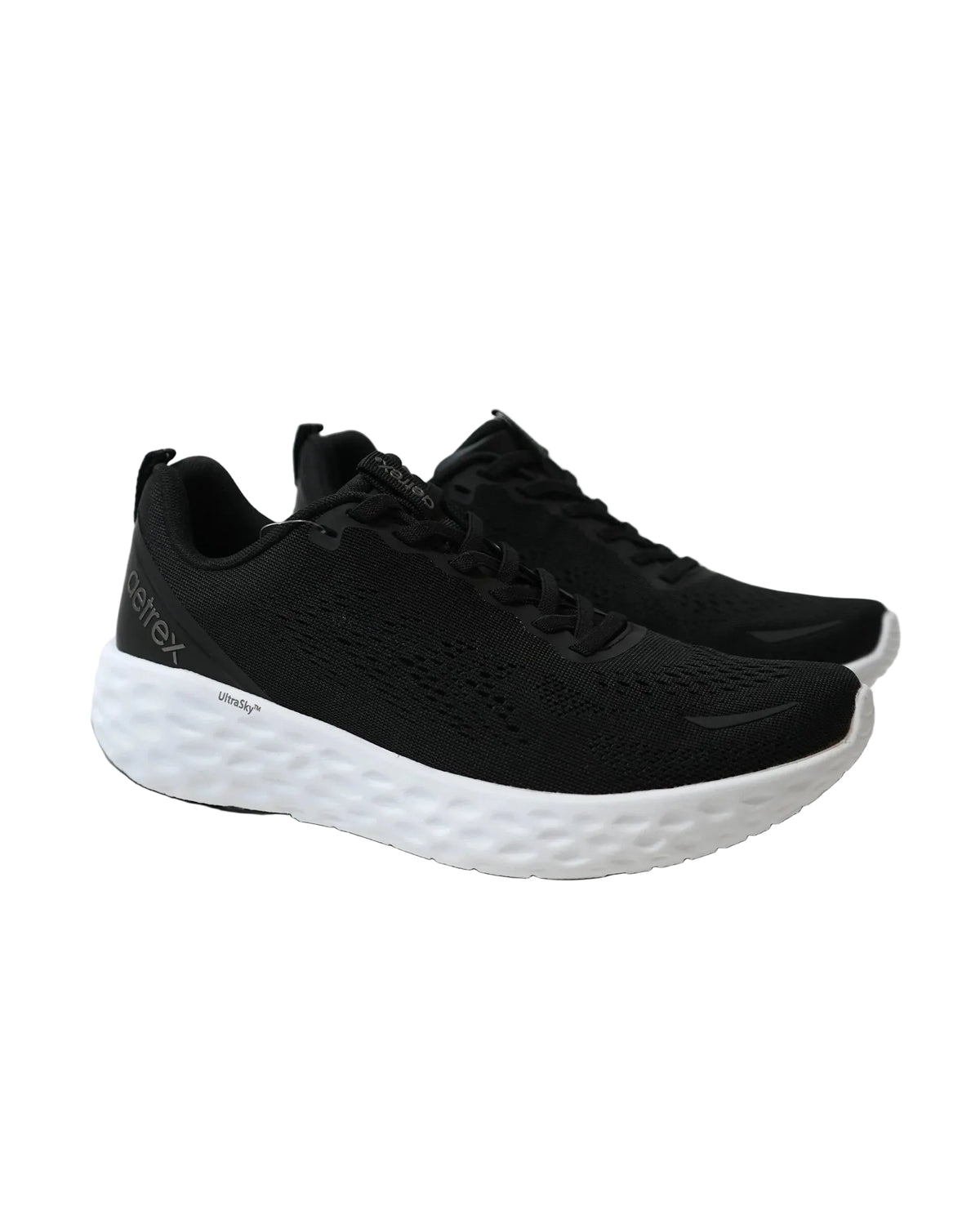 Danika Elastic Laces Sneaker Black - Sole Therapy