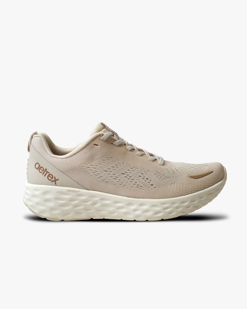Danika Elastic Laces Sneaker Ivory - Sole Therapy