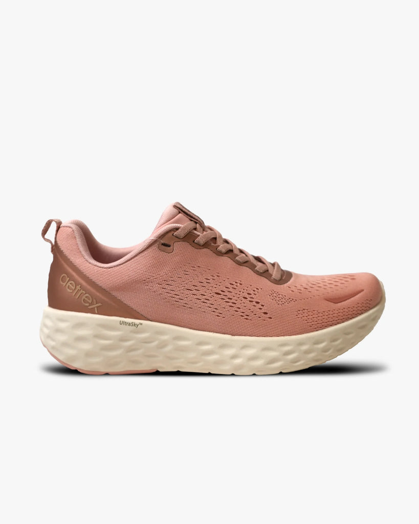 Danika Elastic Laces Sneaker Pink - Sole Therapy
