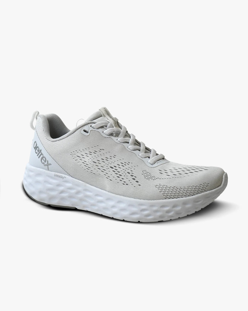 Danika Elastic Laces Sneaker White - Sole Therapy