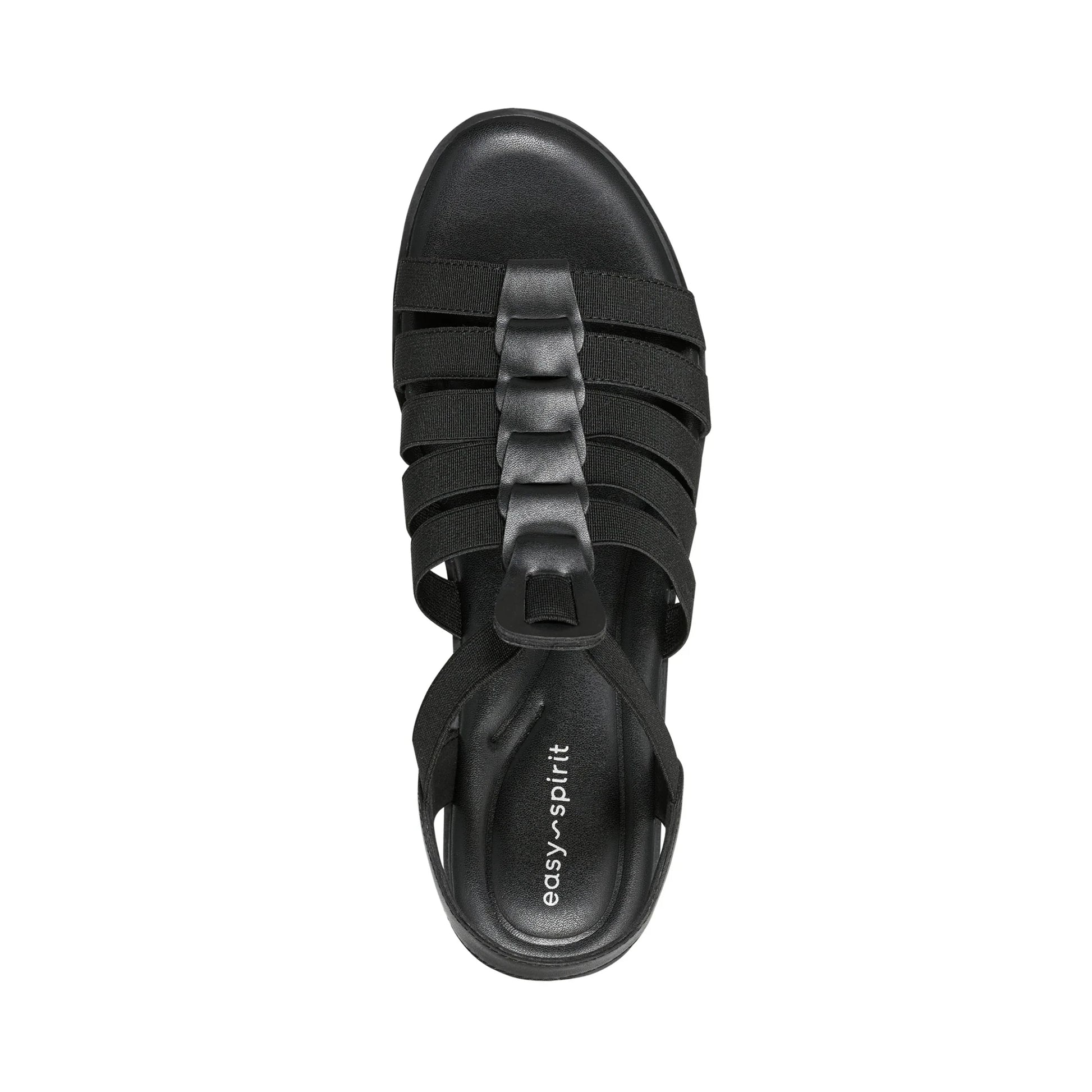 Easy Spirit Ladies Sandals Segady12 - Black - Sole Therapy
