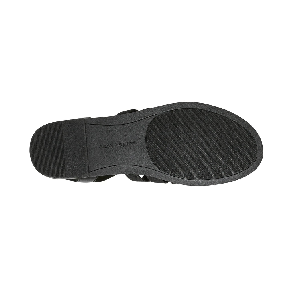 Easy Spirit Ladies Sandals Segady12 - Black - Sole Therapy