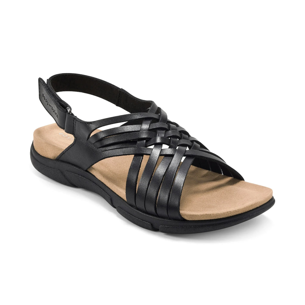 Easy Spirit Ladies Sandals Semar - Black - Sole Therapy