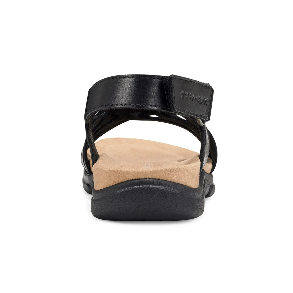 Easy Spirit Ladies Sandals Semar - Black - Sole Therapy