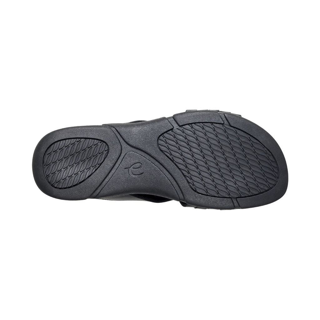 Easy Spirit Ladies Sandals Semar - Black - Sole Therapy
