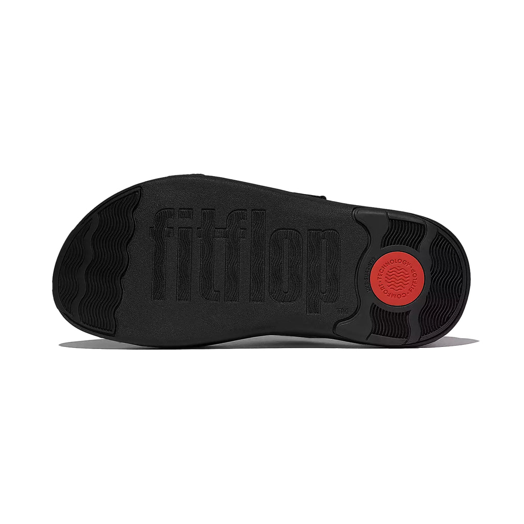 F-MODE GO Mens Adjustable Two-Bar Slides Black - Sole Therapy