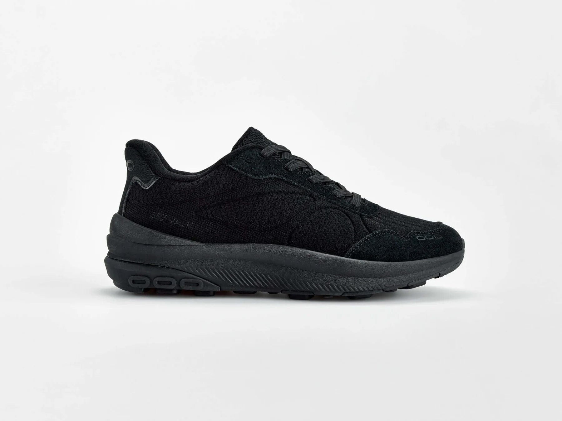 FAST WALK WOOL BLACK - Sole Therapy