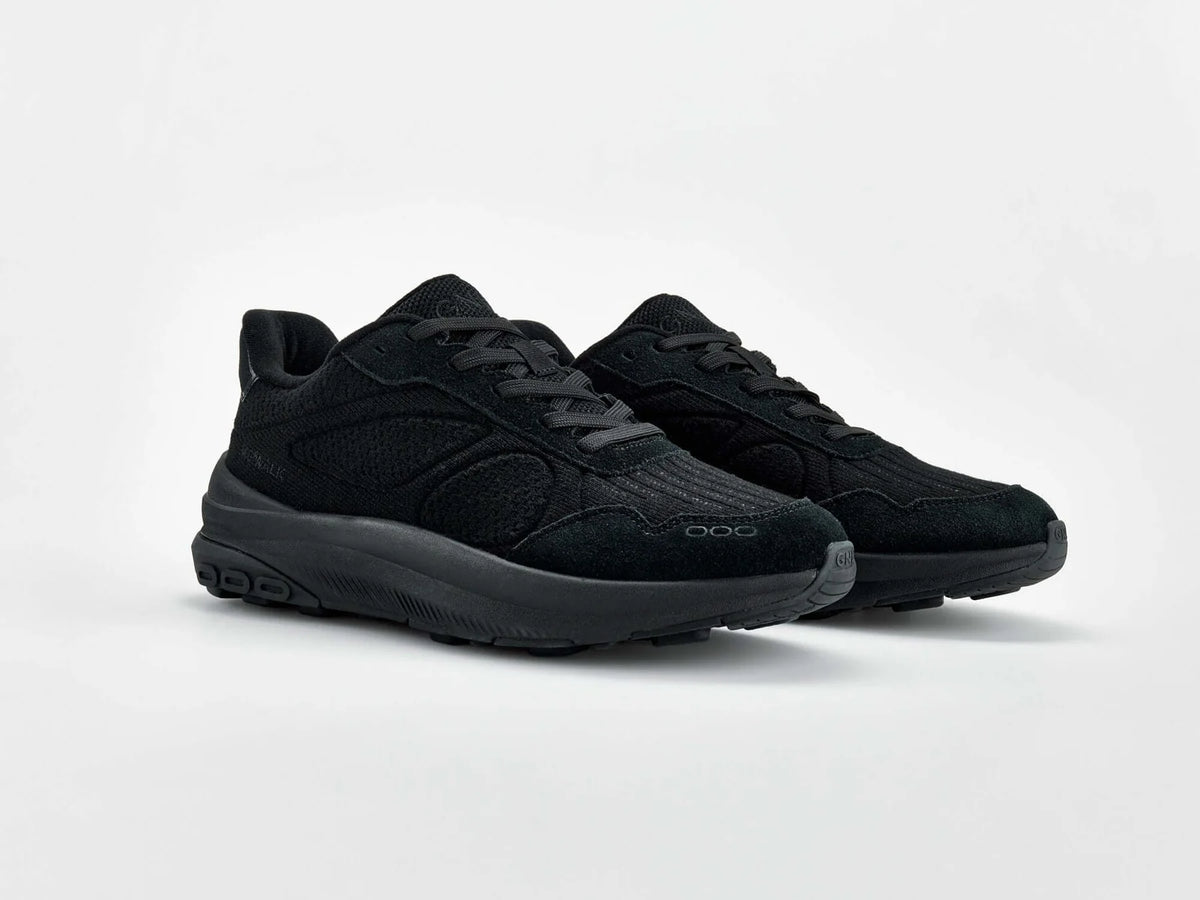 FAST WALK WOOL BLACK - Sole Therapy