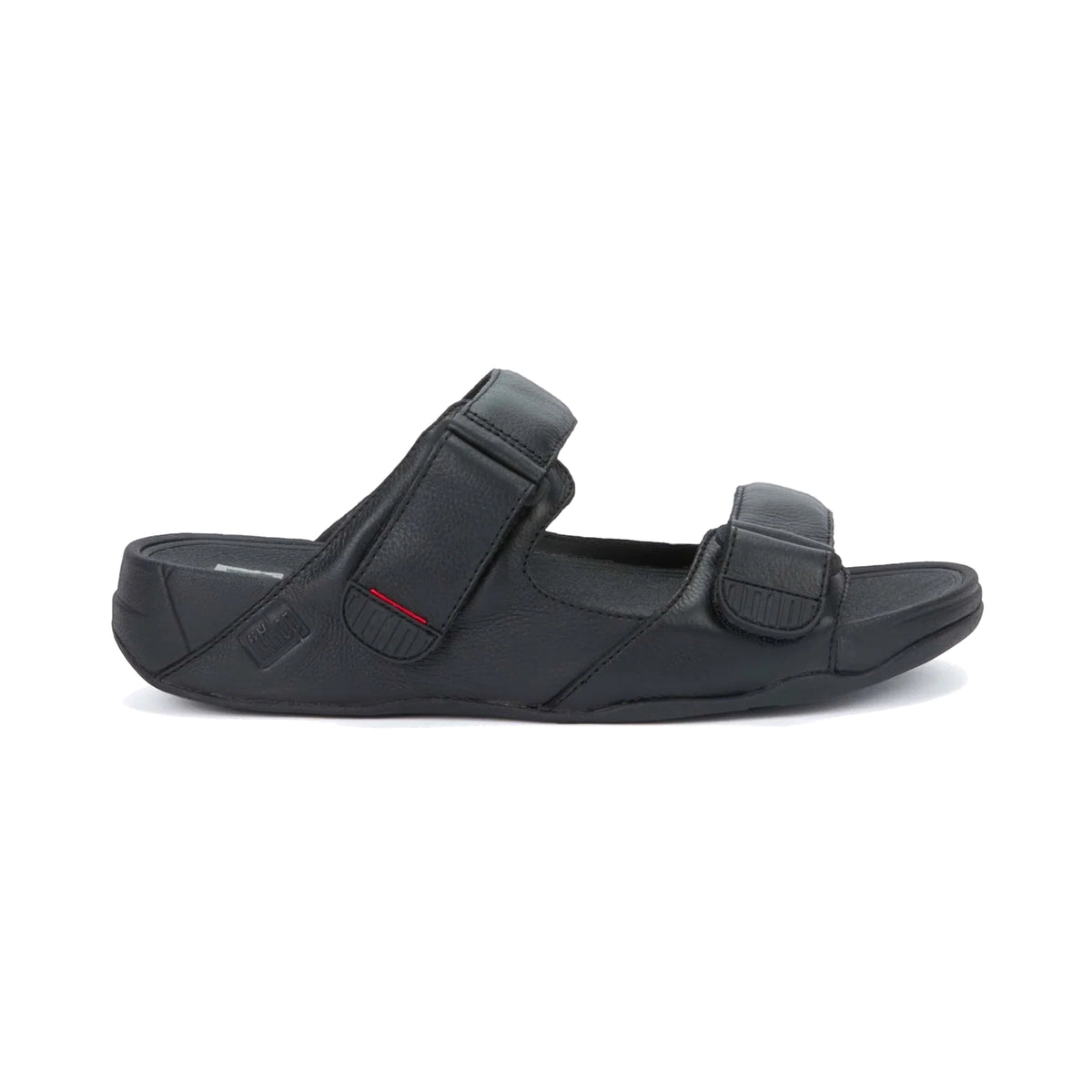 FITFLOP MENS GOGH MOC SLIDES - BLACK - Sole Therapy