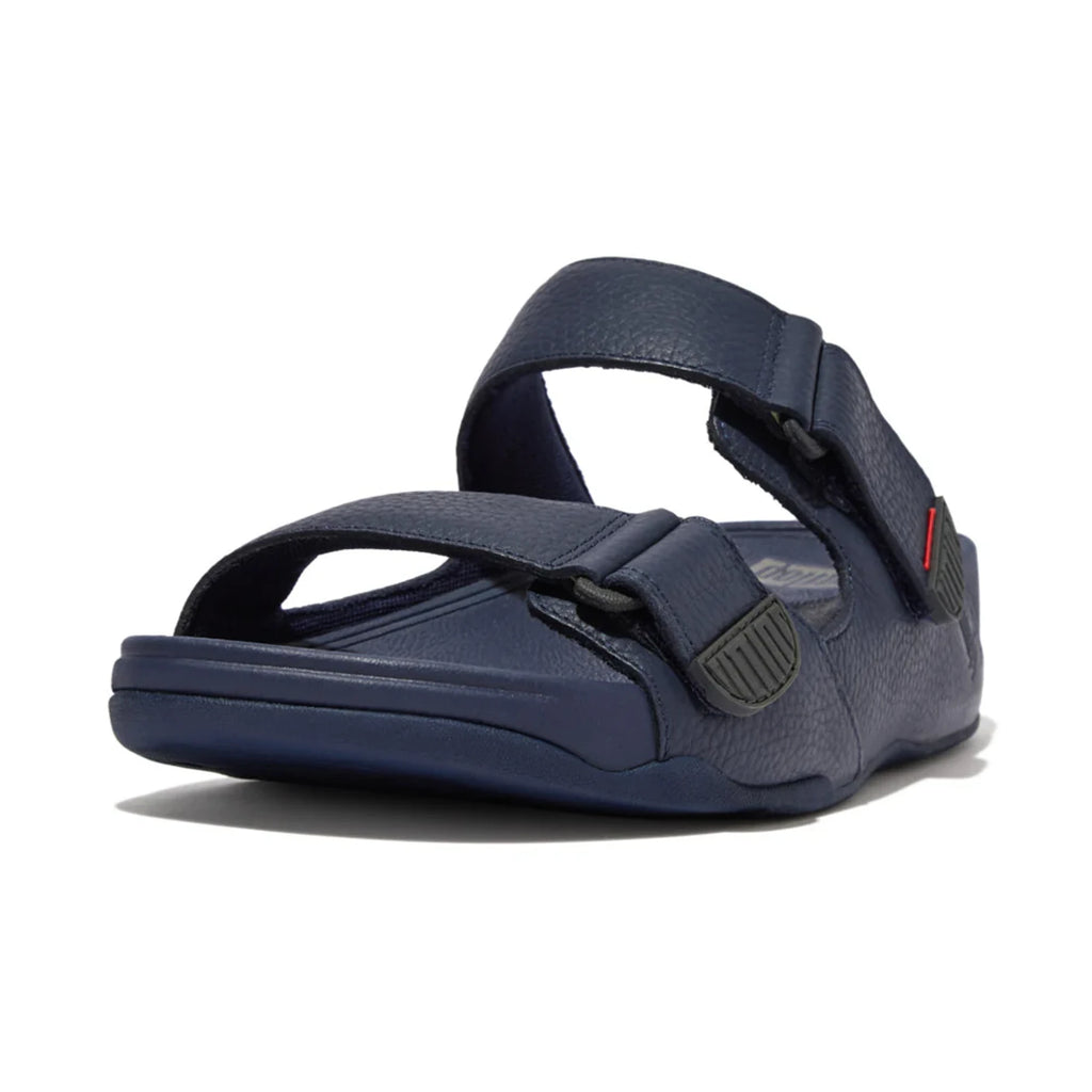 FITFLOP MENS GOGH MOC SLIDES - NAVY - Sole Therapy