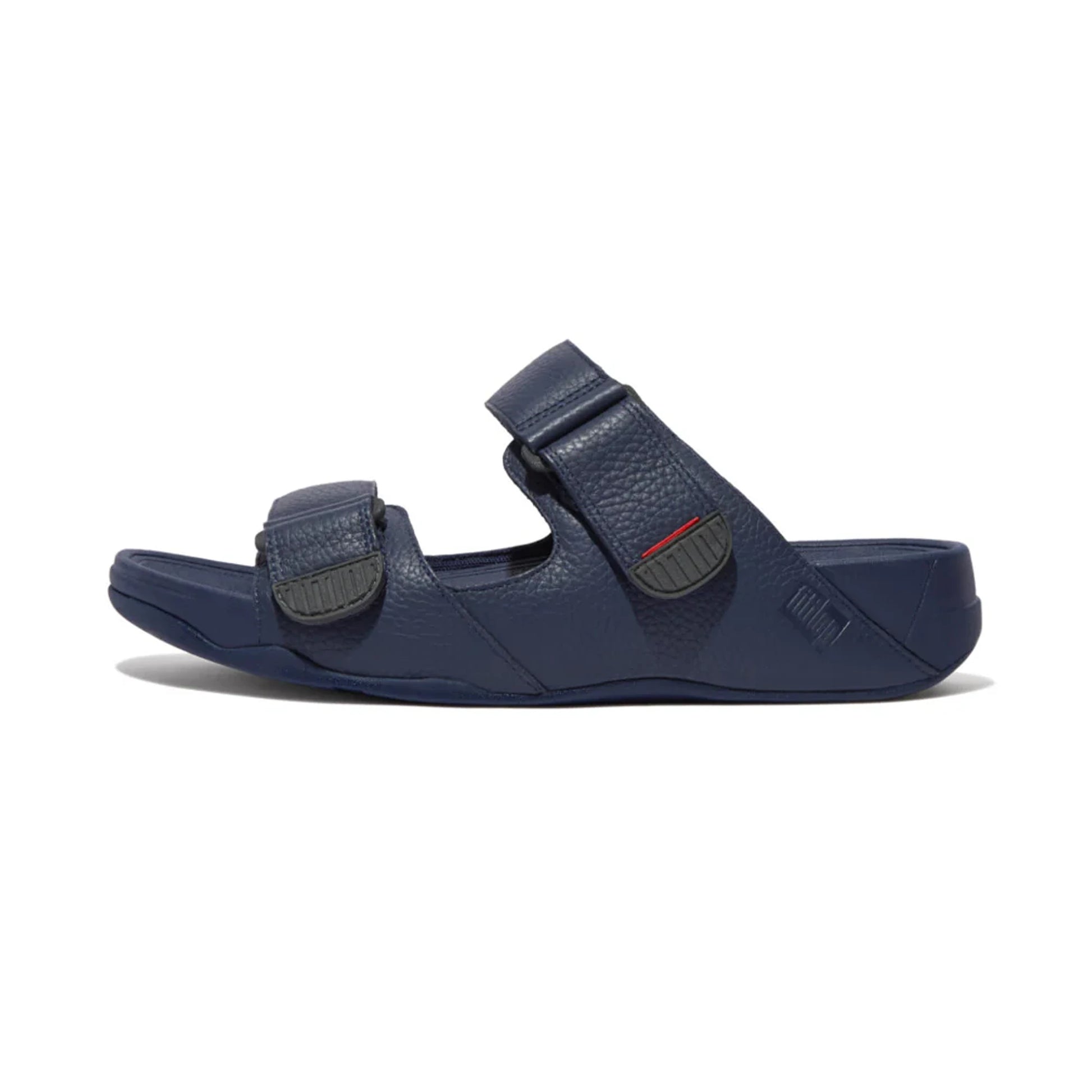 FITFLOP MENS GOGH MOC SLIDES - NAVY - Sole Therapy