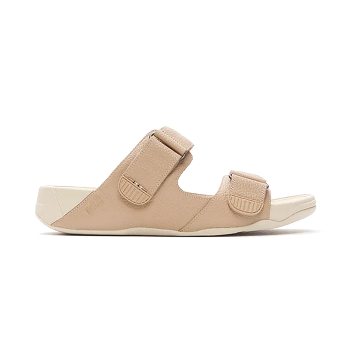 FITFLOP MENS GOGH MOC SLIDES SANDALS FADED SAND - Sole Therapy