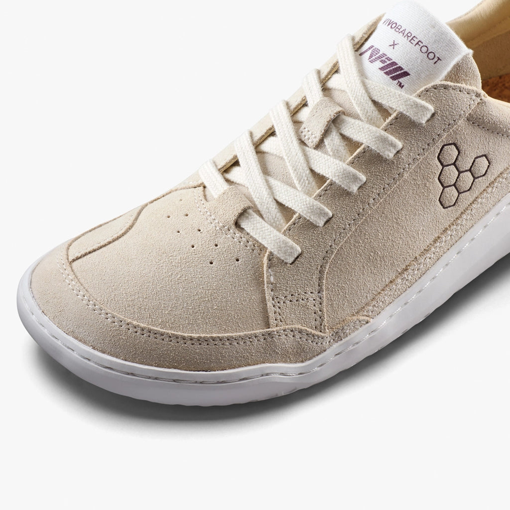 Vivo Gobi Ii Sneaker Premium  Leather Womens Sand/ Fig