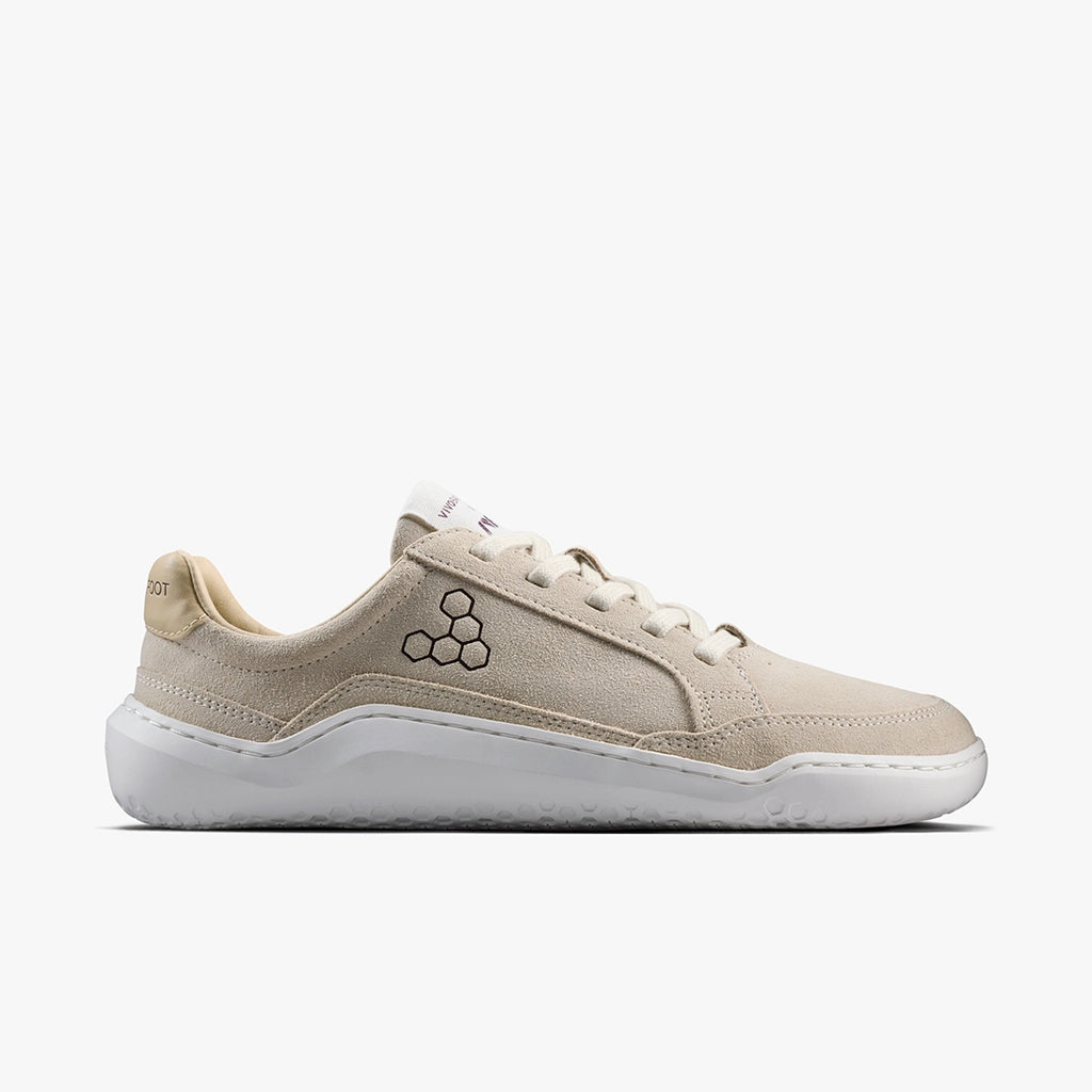 Vivo Gobi Ii Sneaker Premium  Leather Womens Sand/ Fig