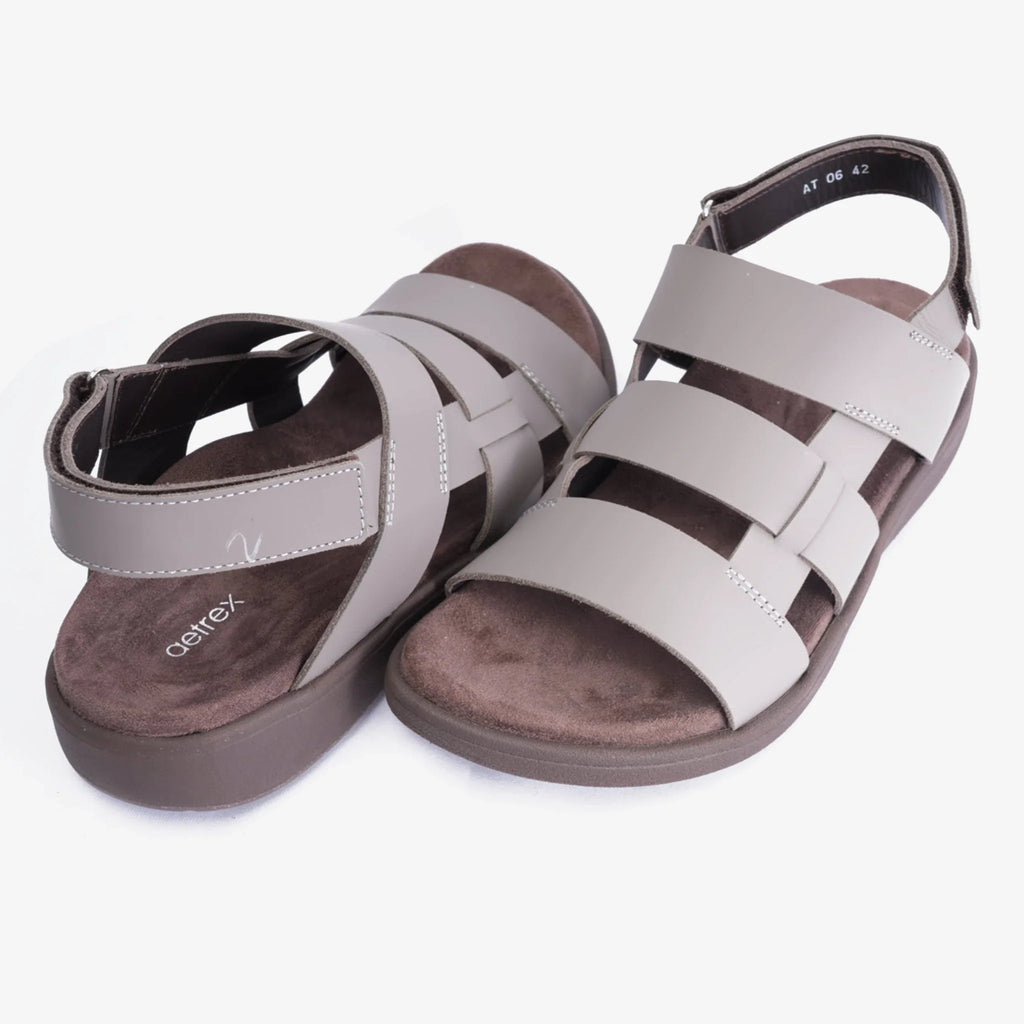 Gladiator Style Men Sandals Earth - Aetrex Middle East