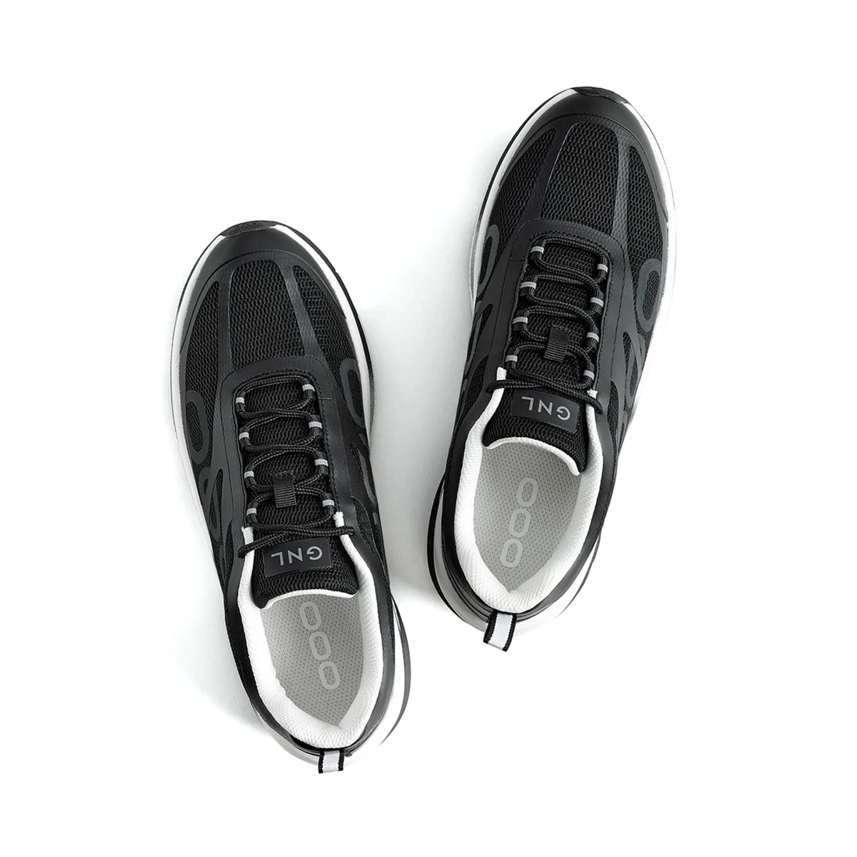 Glide'N Lock Easy Walk - Black - Sole Therapy