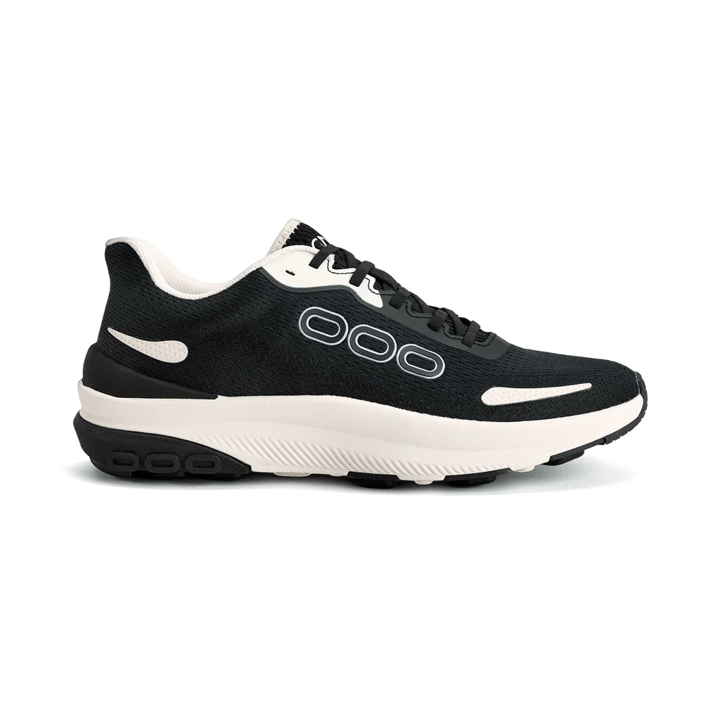 Glide'N Lock Fast Walk - Cream Black - Sole Therapy