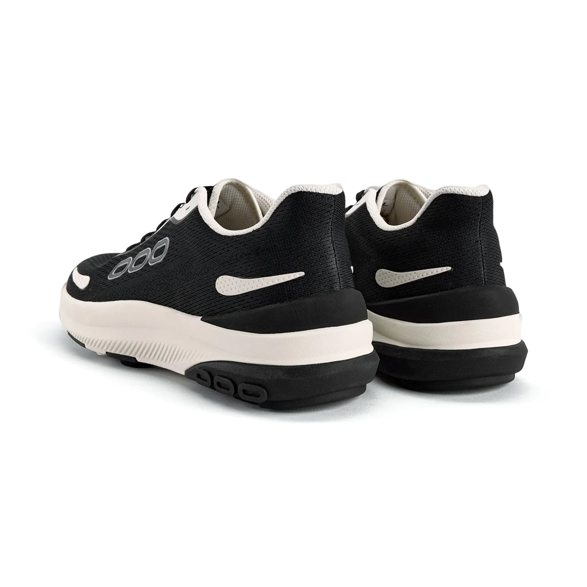 Glide'N Lock Fast Walk - Cream Black - Sole Therapy